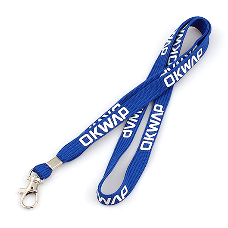Buke cheap wholesale custom promotional gift tubular lanyard for id card holder