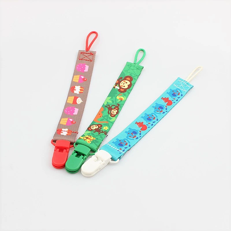 2019 baby chain ribbon dummy holder soother pacifier clips