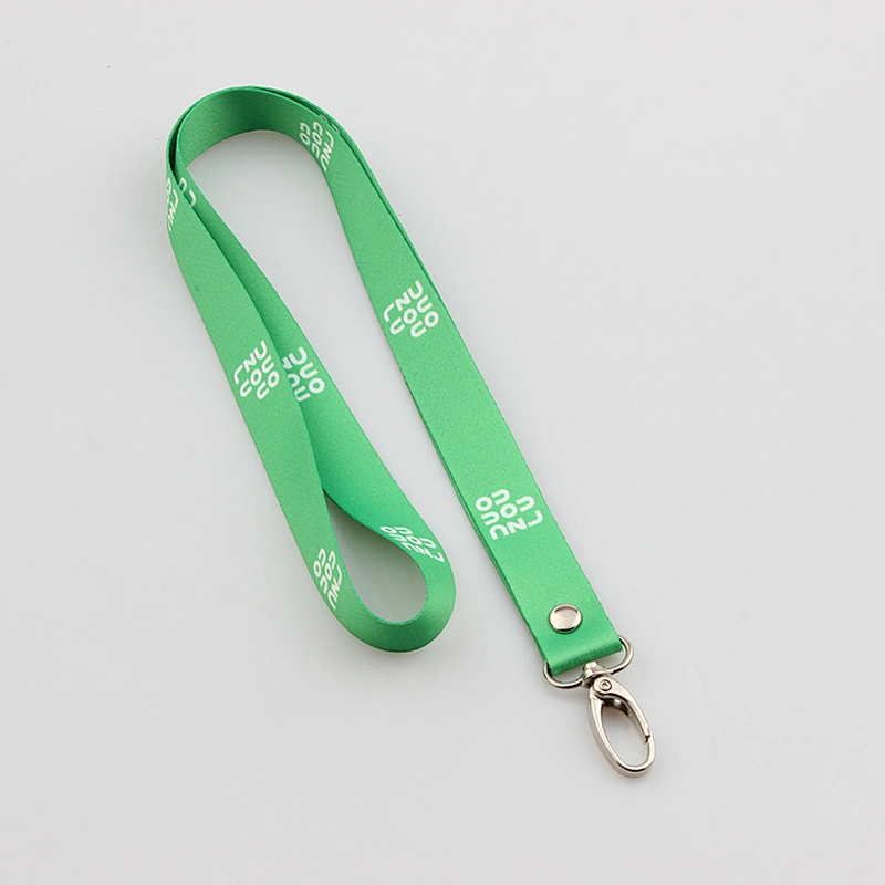 Customized High Quality Printing Custom Logo Polyester Christmas Lanyard