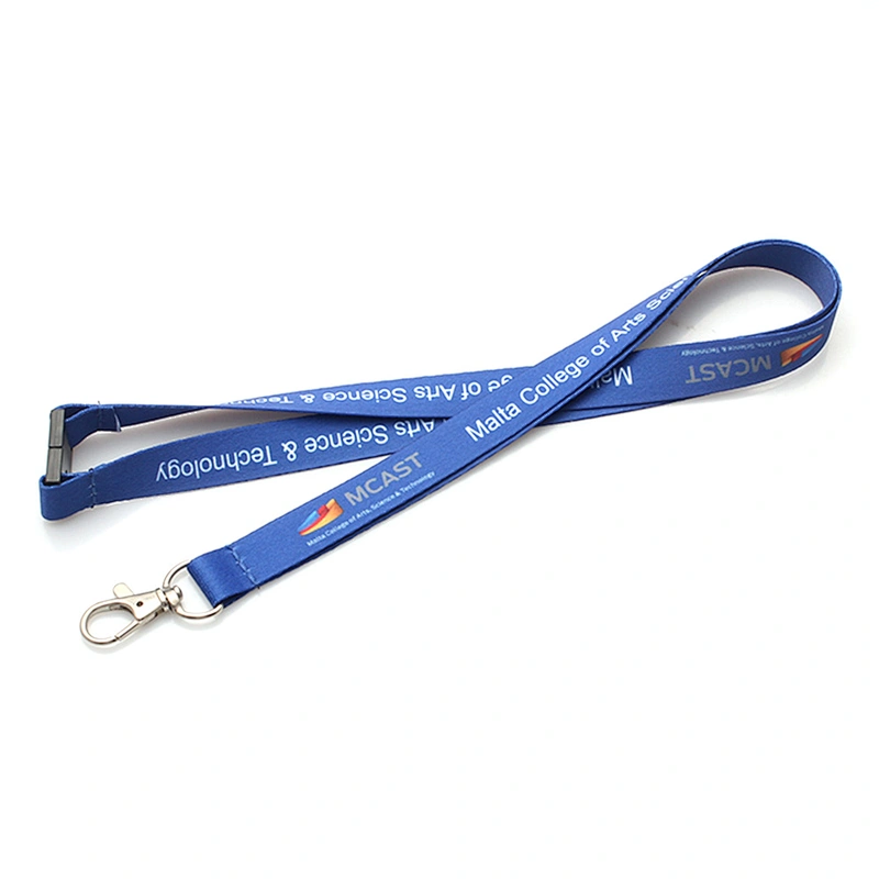 25*900 mm Sublimation full printing polyester breakaway lanyard