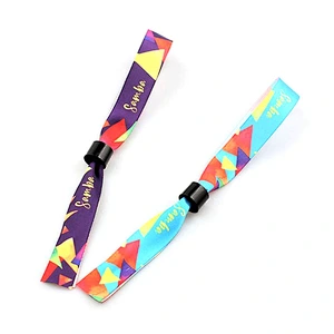 Best selling high quality eco-friendly party custom wristbands
