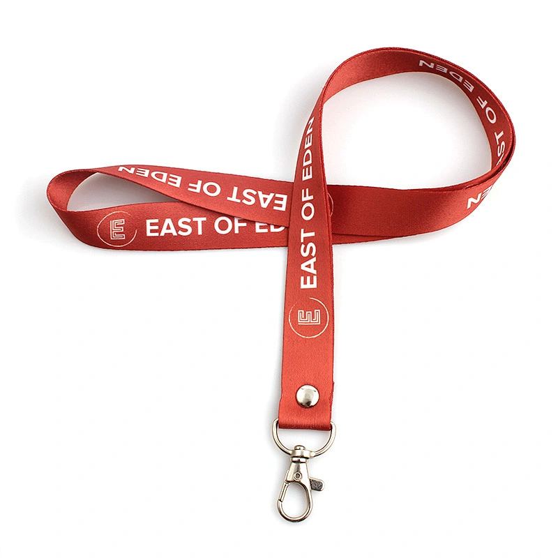 Hot sale polyester cheap sublimation printing lanyard