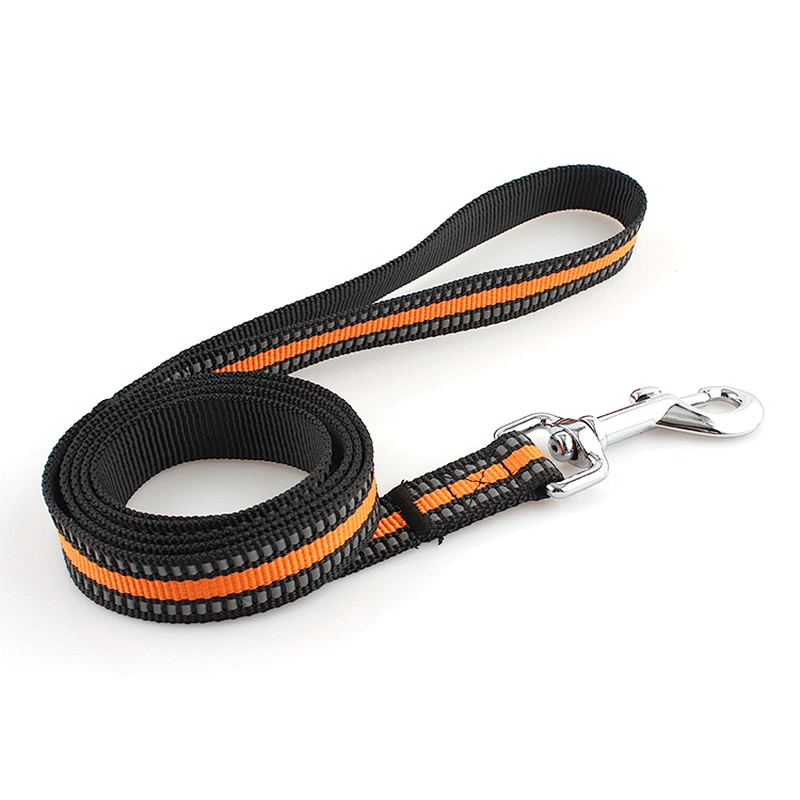 Top quality reflective custom logo durable dog walking leash