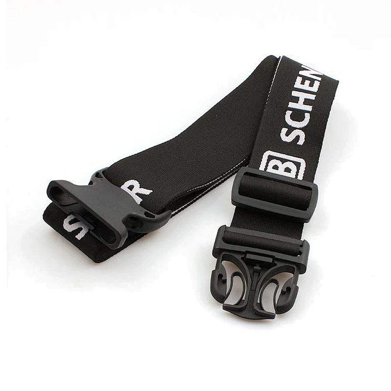 Professional custom elastic adjustable detachable buckle luggage belt
