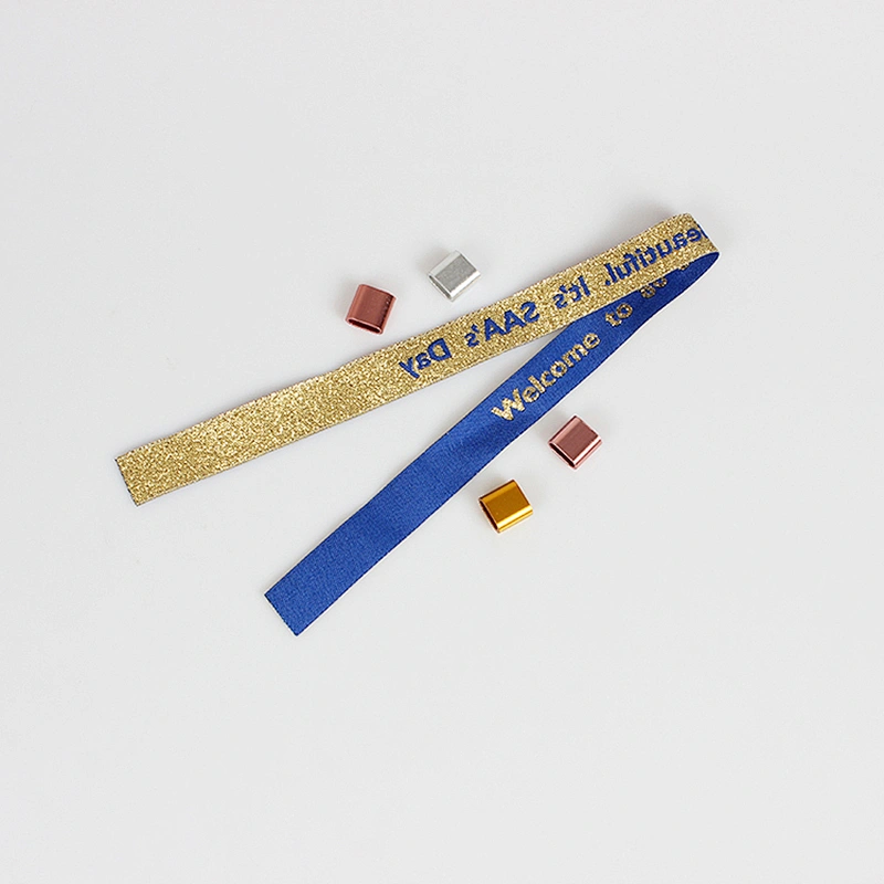 Fabric eco-friendly bracelet wristband for one time use & sample free