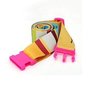 High quality quick release elastic custom design free luggage belt