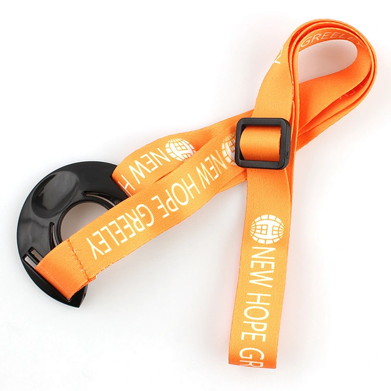 Best selling cheap custom printed water bottle holder neck strap