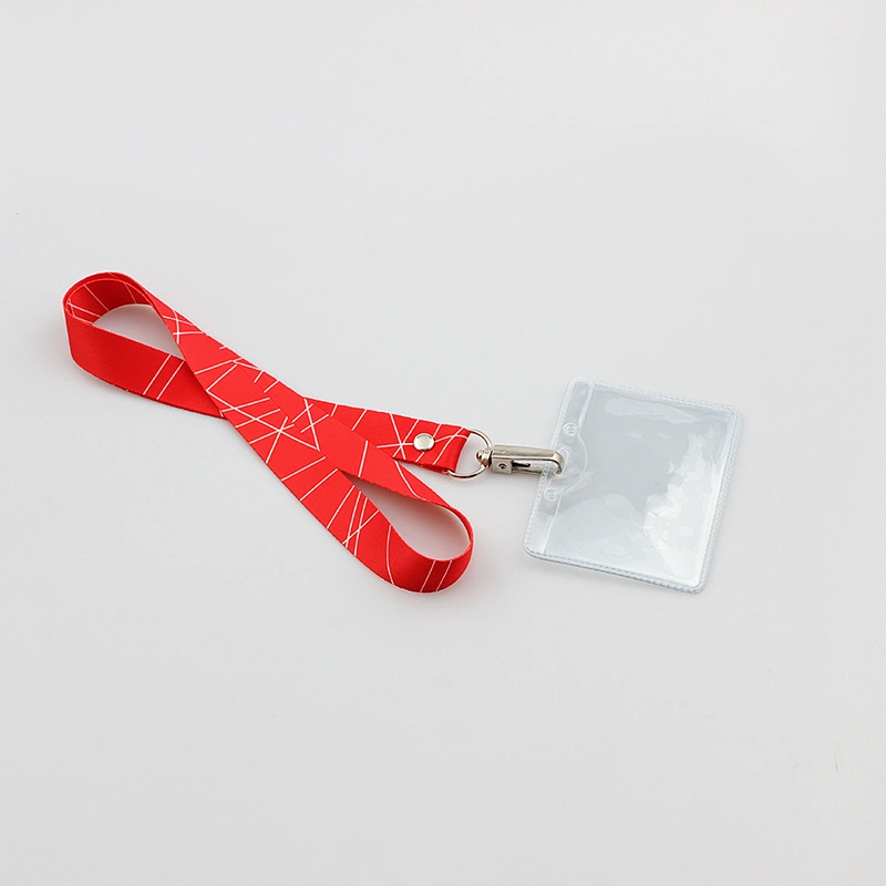 Wholesale Top Quality Custom Design polyester Lanyard For ID Card Badge Holder
