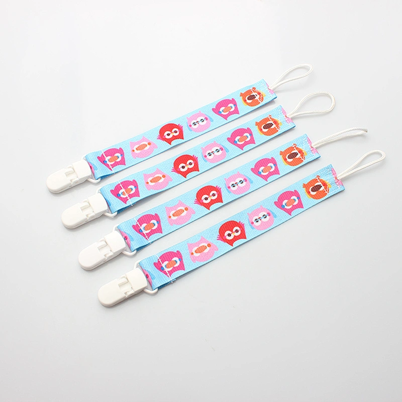 Wholesale eco-friendly baby holder chain pacifier clip
