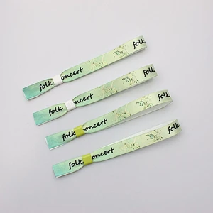 Factory Direct Supply Safety Wristband Identity Fabric Bracelets
