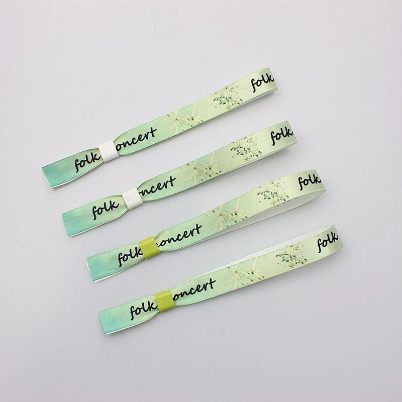 Factory Direct Supply Safety Wristband Identity Fabric Bracelets