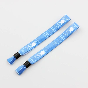 China high quality printing polyester wristband for sport and event