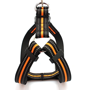 Factory Price Adjustable Reflective Dog Harness Custom Logo
