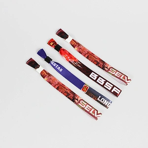 Popular custom logo one direction pedometer personalized cheap party vip wristbands for event