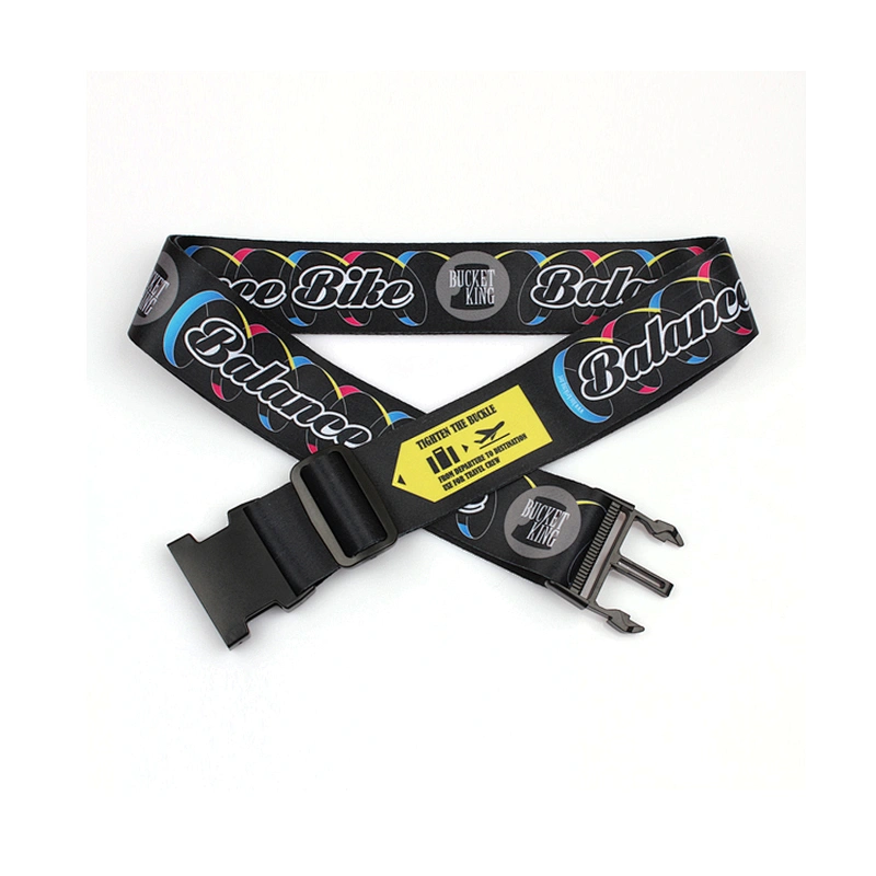 Personalized Durable Luggage Straps with Plastic Buckle Lock