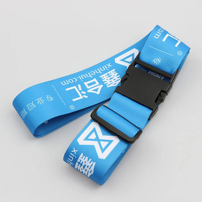 Wholesale trip personalize belt for luggage with disconnect buckle
