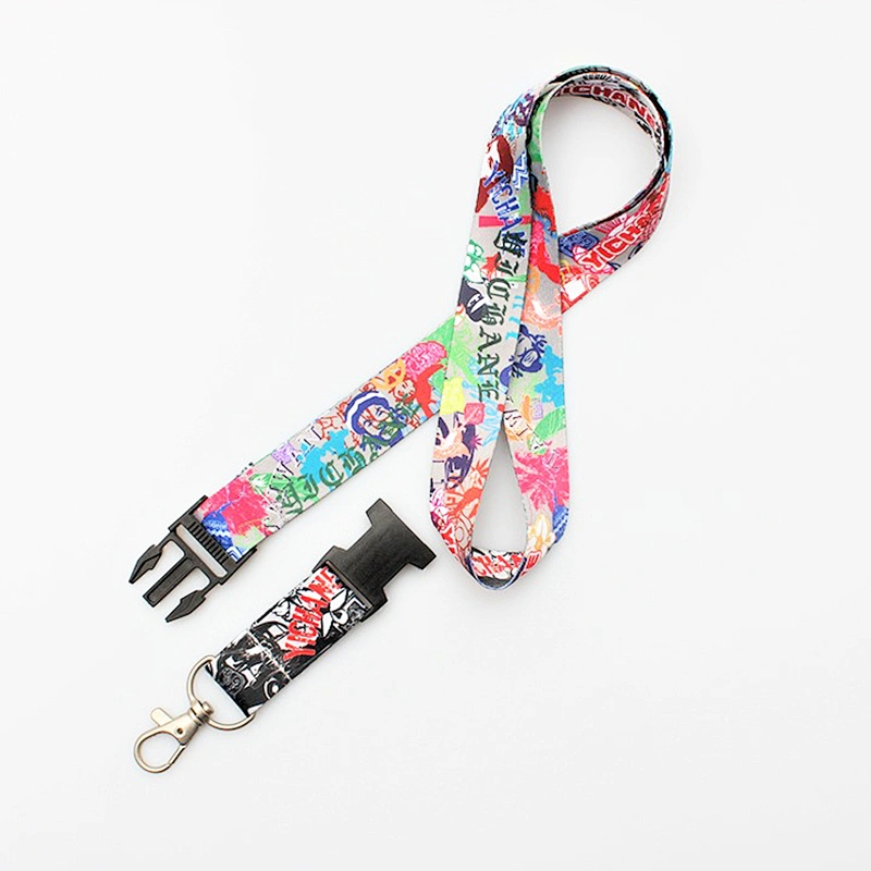 Factory custom retractable hot sell printed cheap lanyard