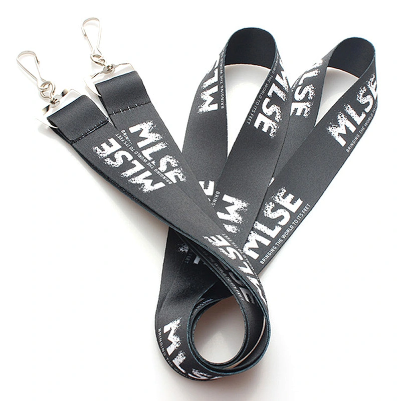 Recycled PET printed lanyards with logo custom