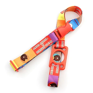 Factory wholesale custom fashion bottle holder neck strap