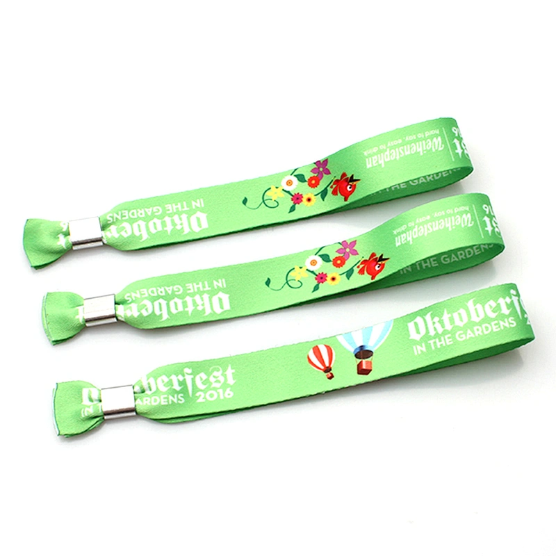 Cheap custom design smooth satin wristband for promotional gifts sample free