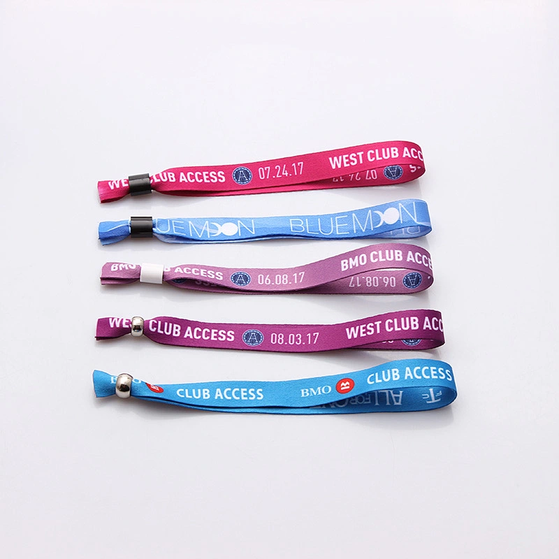 Hot sell one direction lock sport wristband polyester band