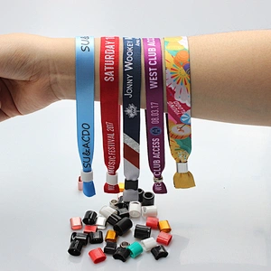 Disposable Woven Wristband For Event
