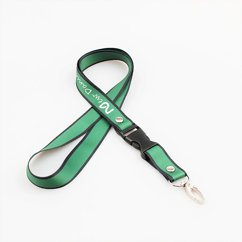 Custom lanyard with satin material for wallet