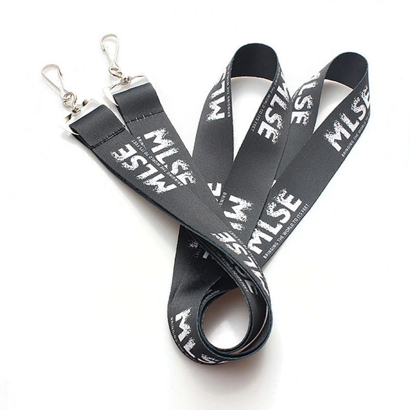 Hot selling custom lanyard polyester with logo printing