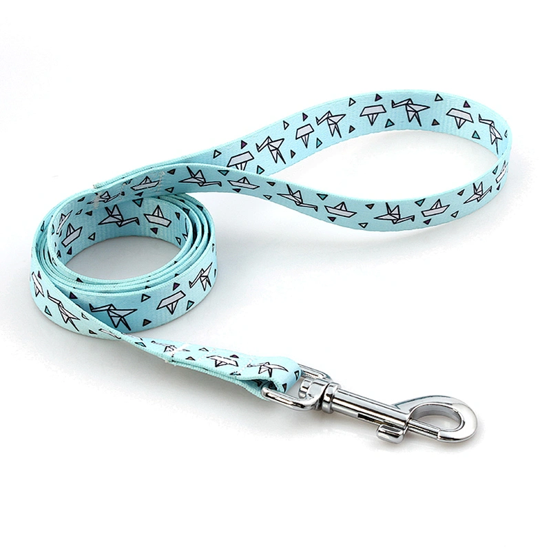 Custom printing logo dog leash long lead
