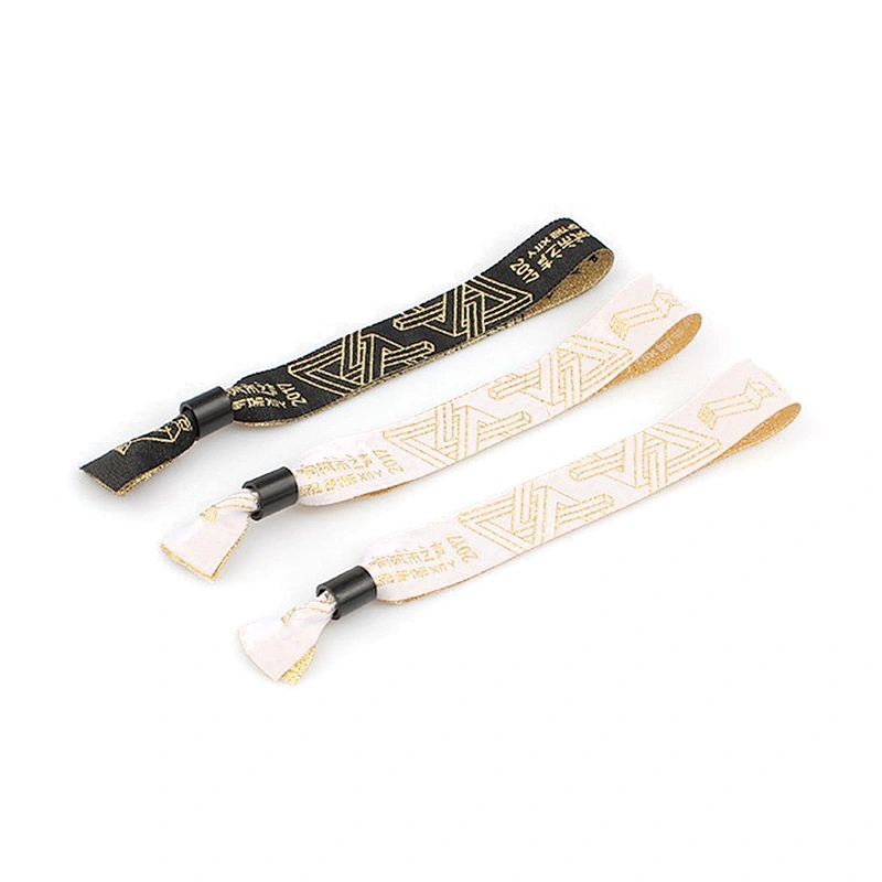 2019 polyester sublimation disposable id bracelet for event