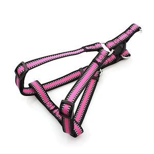 Personalized factory new design custom pink dog harness