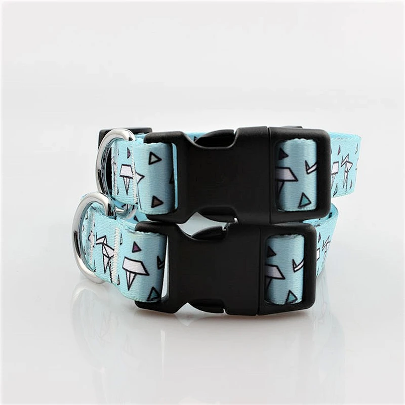 Personalized design free premium dog leash and collar sets