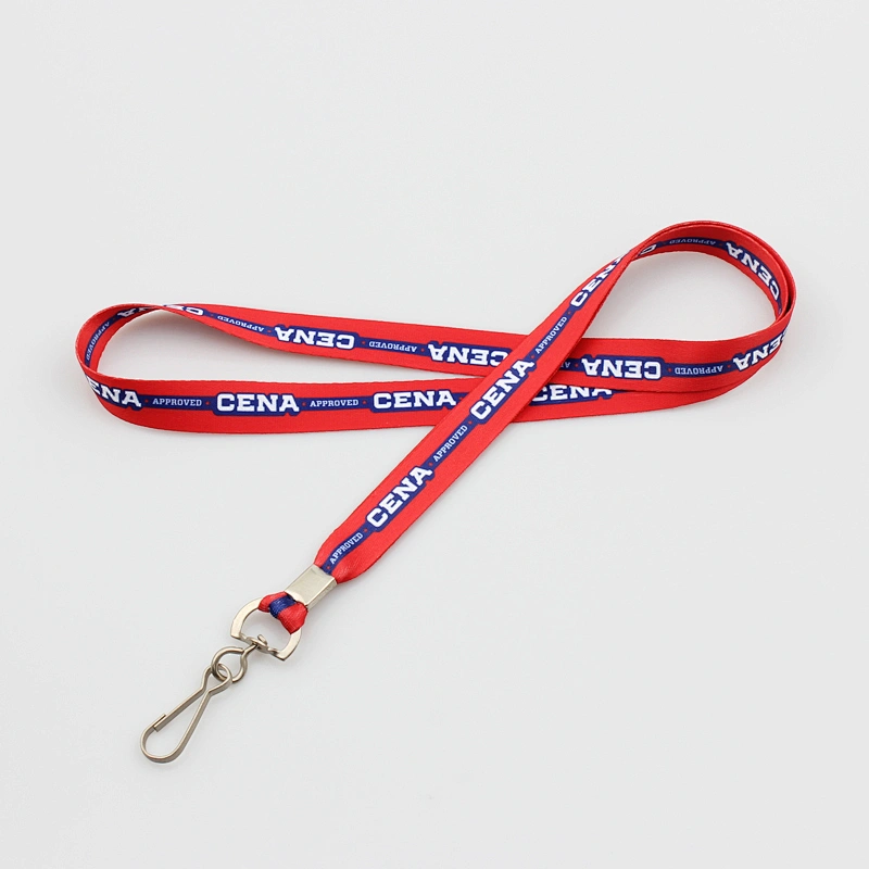 Custom dye sublimation key lanyard with safety release