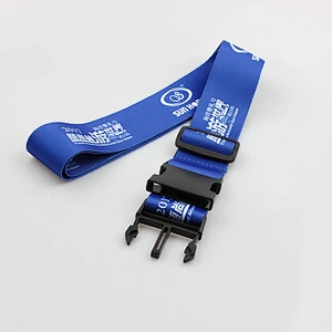 Hot selling printed bright color for travel suitcase luggage strap