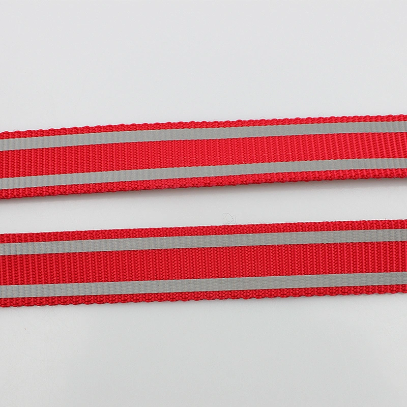 Custom pet training red webbing dog lead leash swivel hook