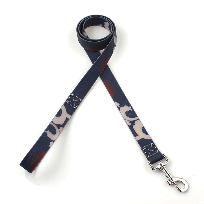 Custom printing logo PVC waterproof dog leash