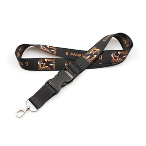 Promotional high quality custom nfl team lanyard
