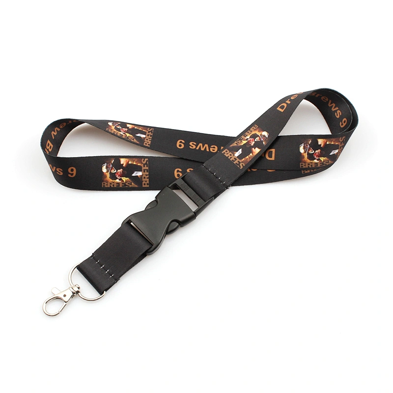 Promotional high quality custom nfl team lanyard