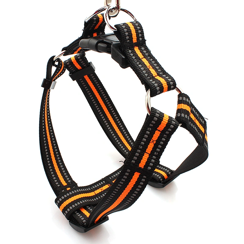 Factory Price Adjustable Reflective Dog Harness Custom Logo