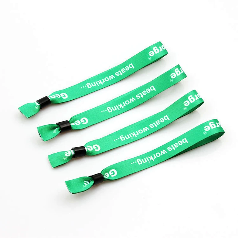 One-time Printed Plastic Buckle Wristband For Sports