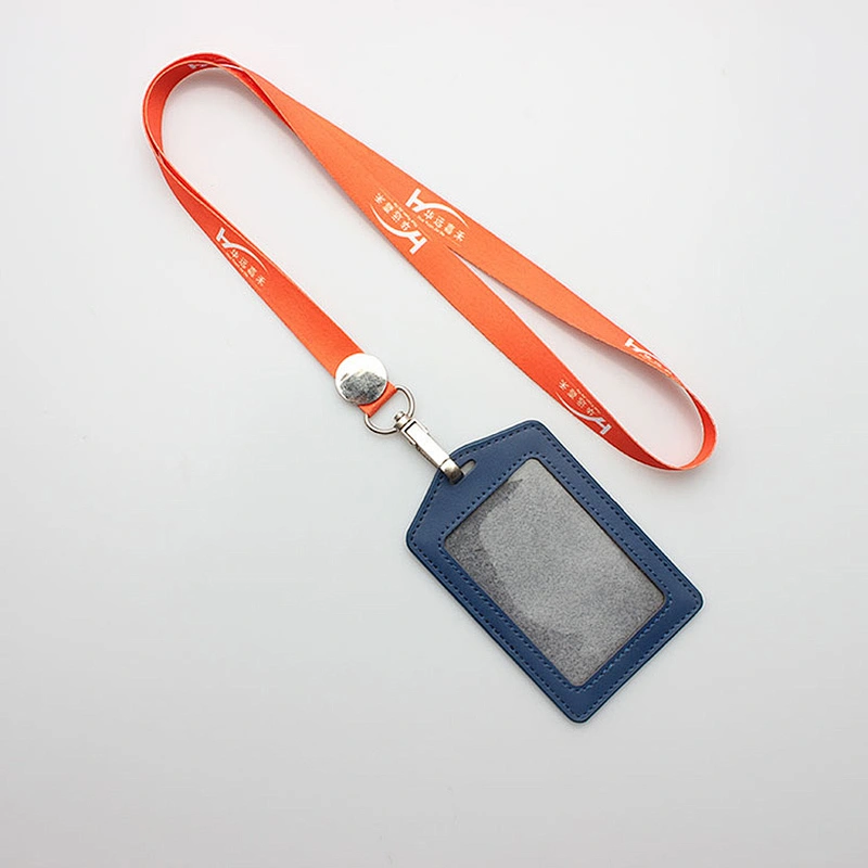 Custom eco friendly rpet lanyard sublimation neck strap for id card holder manufacturer