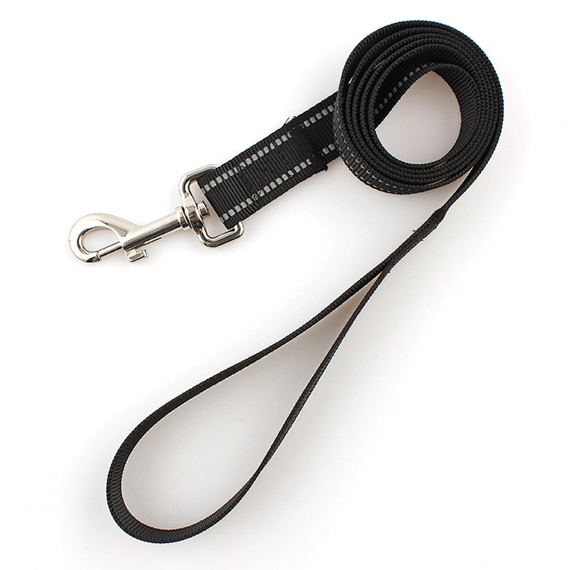 Personalized solid custom logo pet dog leash oem