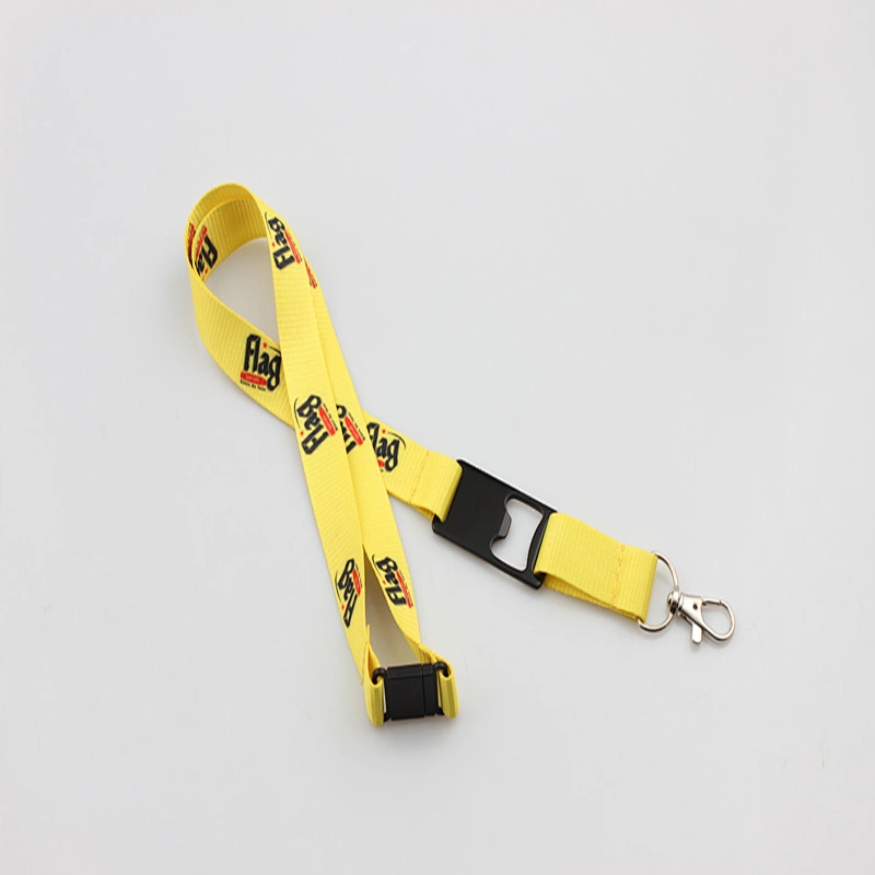 Promotional Printing Polyester Lanyard With Logo Custom No Minimum Order