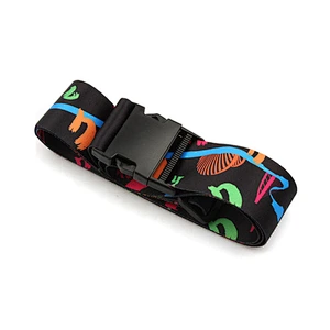 Custom polyester luggage webbing belt for suitcase business trip