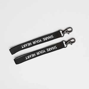 Cell phone custom short strap lanyard for gift