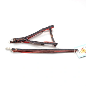 High quality eco-friendly double layers handle dog leash harness