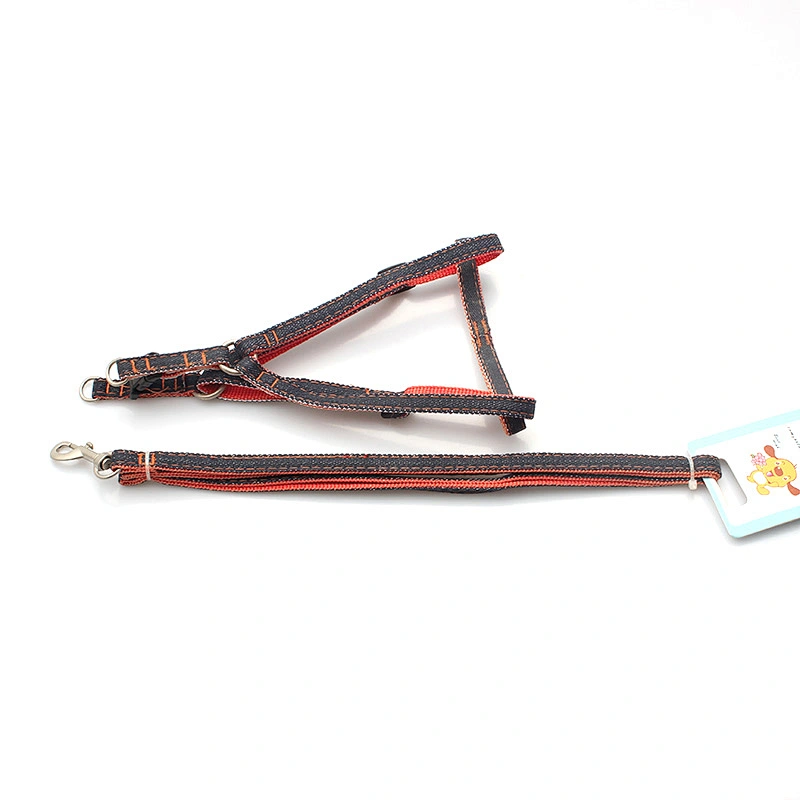 High quality eco-friendly double layers handle dog leash harness