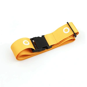 High quality luggage belt with plastic normal breakaway hook