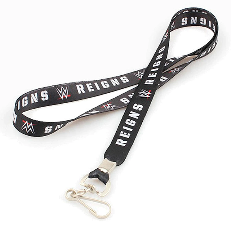 Wholesale personalized polyester sublimation lanyard with logo custom