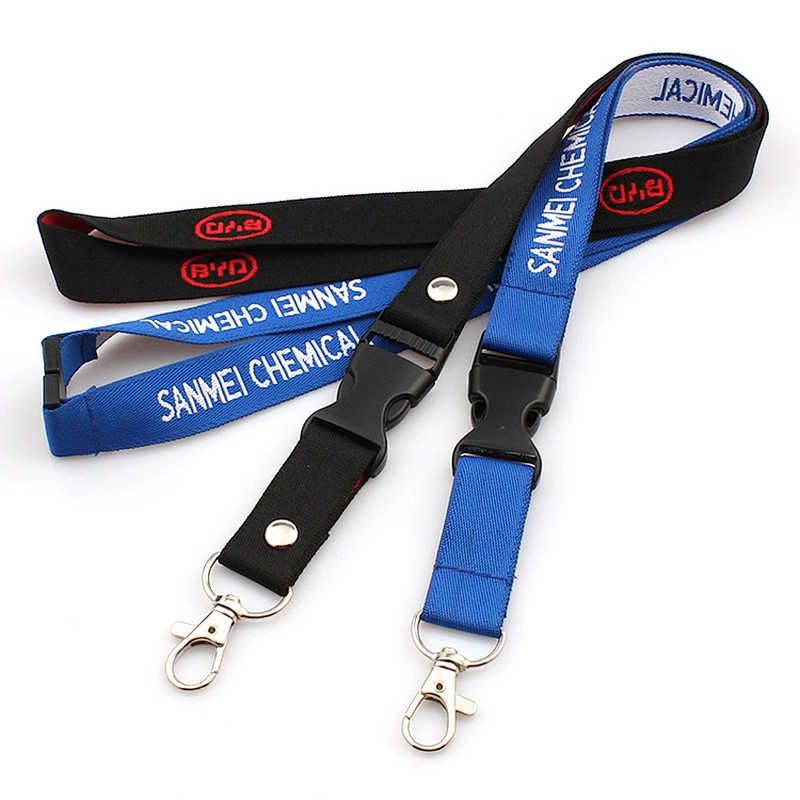 High Quality Personalized Funny Jacquard Lanyard With Custom Logo